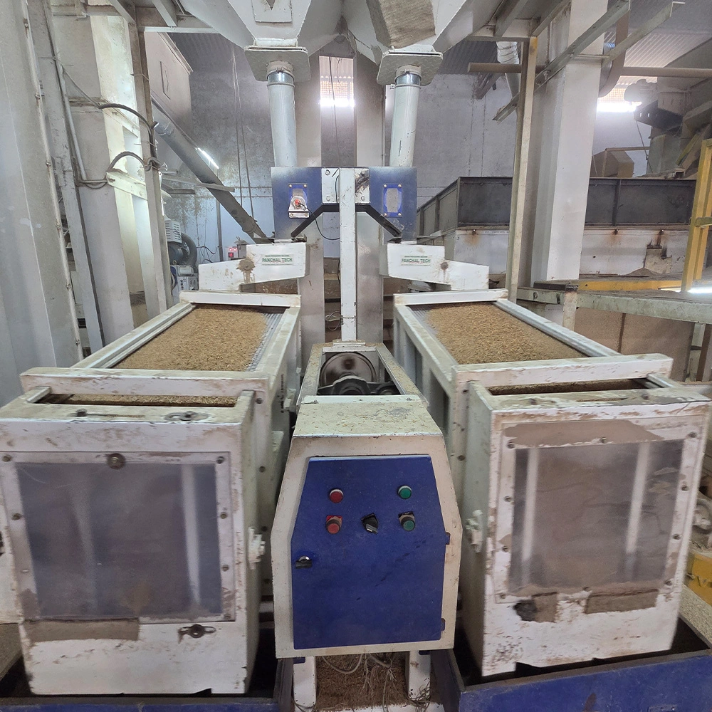 Raw rice milling and processing